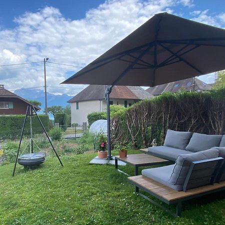 Appartement Au Calme Avec Vue Sur Les Montagnes. Sévrier エクステリア 写真