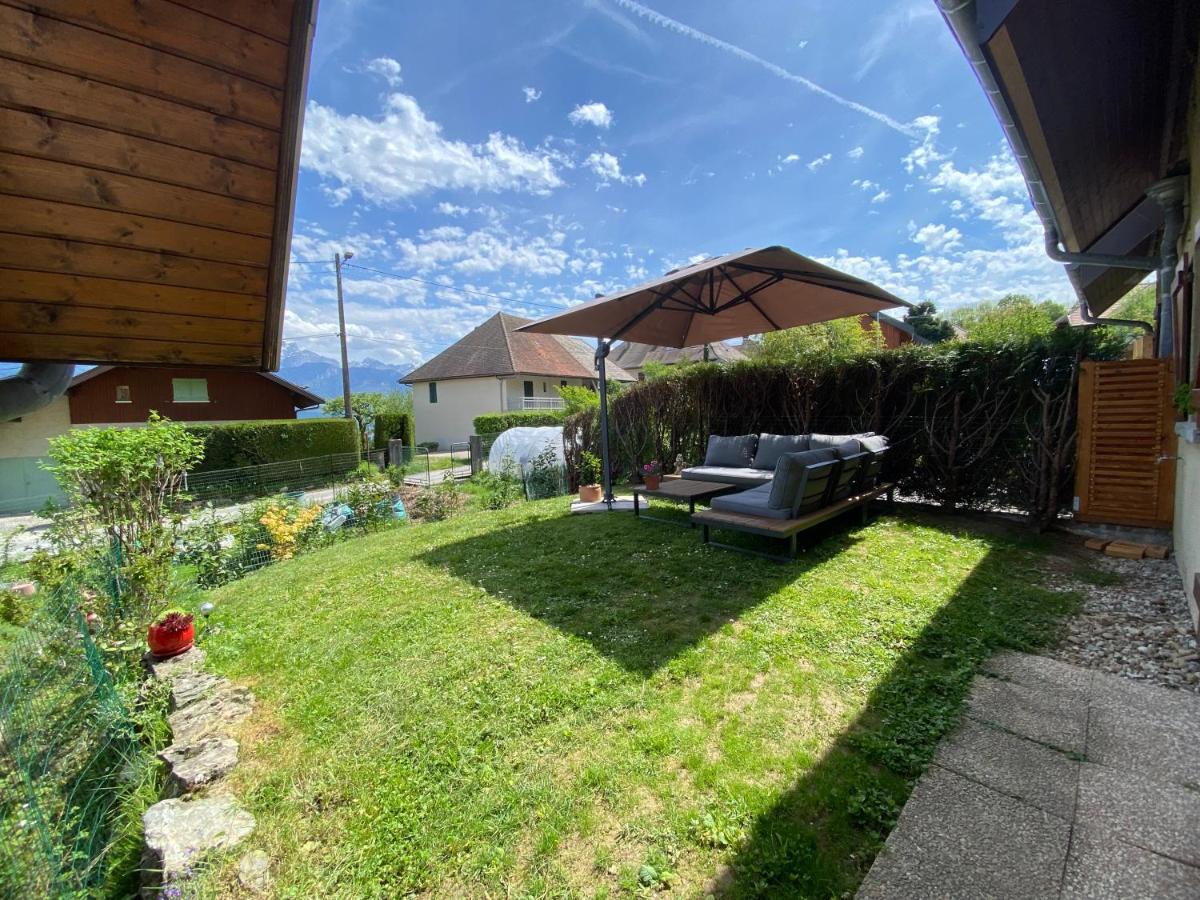 Appartement Au Calme Avec Vue Sur Les Montagnes. Sévrier エクステリア 写真